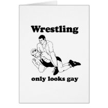 Wrestling only looks gay