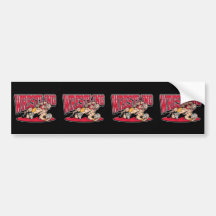 Wrestling Takedown Bumper Sticker