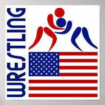 Wrestling United States Posters