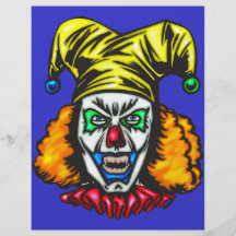 Wretched Evil Clown Custom Flyer