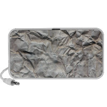 Wrinkled Paper Travelling Speakers