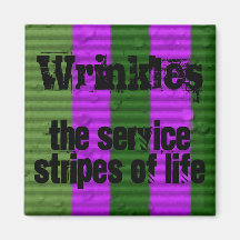 Wrinkles Fridge Magnet
