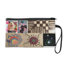 wristle creative bag wristlet clutch