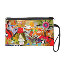 wristlet bag part of my Worry Dolls collection