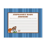 Writable Advice Card All-Star Blue Post Cards