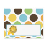Writable Place Card Jungle King Lion Safari Zoo postcards