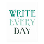 Write Every Day Postcard