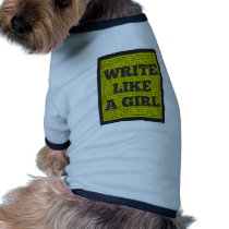 Write Like a Girl Charcoal