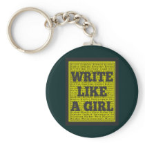 Write Like a Girl Charcoal
