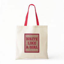 Write Like a Girl Lipstick Bags
