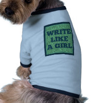 Write Like a Girl Peacock