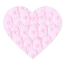 Write-on Light-shade RedRose Flowers Heart Sticker