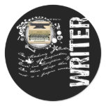 Writer Alchemy Round Stickers