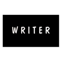 Writer | Author | Text Business Card