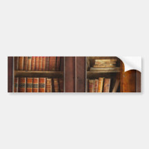 Writer - Books - The book cabinet Bumper Sticker