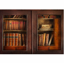 Writer - Books - The book cabinet Acrylic Cut Out