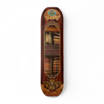 Writer - Books - The book cabinet Skate Decks