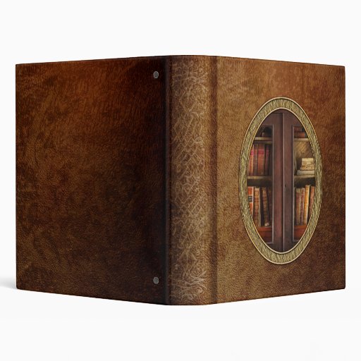 Writer - Books - The book cabinet Vinyl Binder
