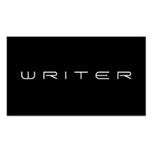 Writer Business Card Templates