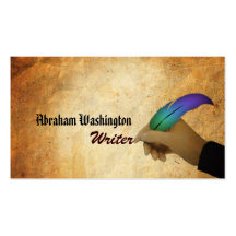 Writer Business Cards
