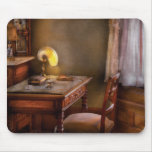 Writer - Desk of an Inventor Mousepad