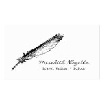 Writer / Editor / Authors Business Card business cards