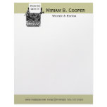 Writer Editor Publishing Professional letterhead