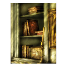 Writer - In the Library Postcards
