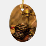 Writer - Remington Typewriter Ornaments