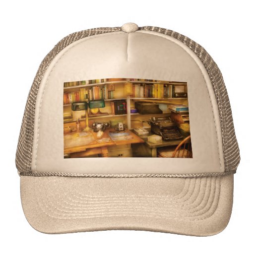 Writer - The desk of a writer Trucker Hat