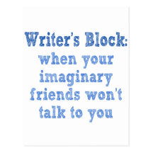 Writers Block: Post Cards