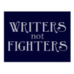 Writers not Fighters Postcards