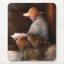 Writing in my Journal Mouse Pads