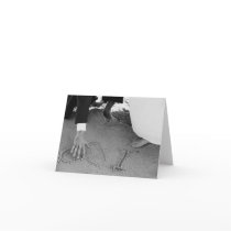 Written in the sand notecard