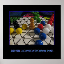 Wrong Game Poster Print