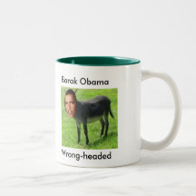Wrong-headed, Barak Obama mug