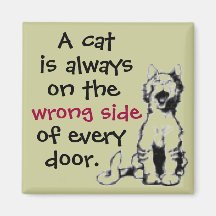 wrong side fridge magnet