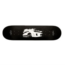 Wrx STI Rolling Shot with Subbie Love Logo Skate Board Decks