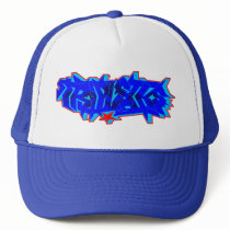 WS blue visitors Trucker Hat