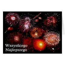 Wszystkiego najlepszego / Happy Birthday Greeting Card