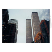 wtc street remember greeting card