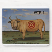 WTF[1], WTF!!, By Leah Saulnier on Facebook or ... Mousepad