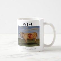 WTF [1], WTF ! , Par Leah Saulnier le fou de peint Tasse À Café