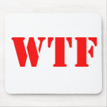 WTF MOUSE PAD