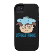 WTF Was I Thinking iPhone 4/4S Case