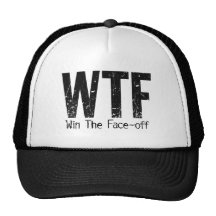 WTF: Win The Face-off Mesh Hat