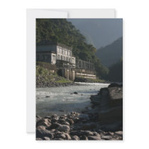 Wulai power station, Wulai, Taipei County, Taiwan Personalized Invite