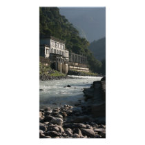 Wulai power station, Wulai, Taipei County, Taiwan Customized Photo Card