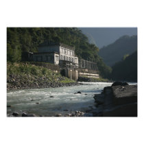 Wulai power station, Wulai, Taipei County, Taiwan Photo Print