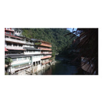 Wulai, Taipei County, Taiwan Photo Greeting Card